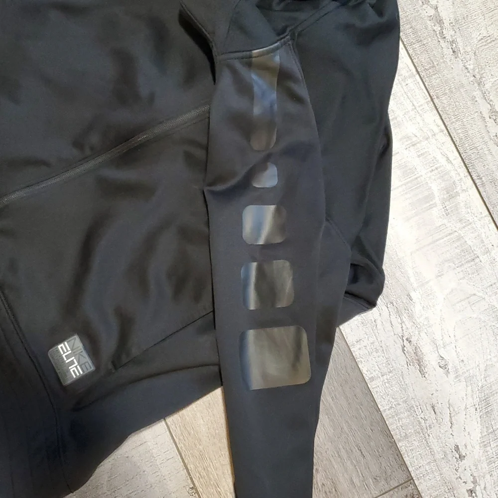 Nike Elite Black Performance Jacket Full Zip Hoodie EUC Never Worn - Picture 5 of 8